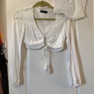 White matching set